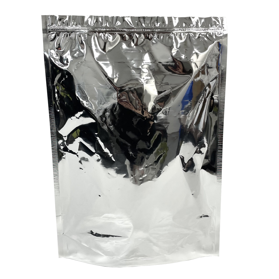 알루미늄증착 지퍼스탠드백